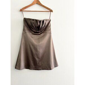 RW & Co,- Gold/Bronze Dress - Size 10
